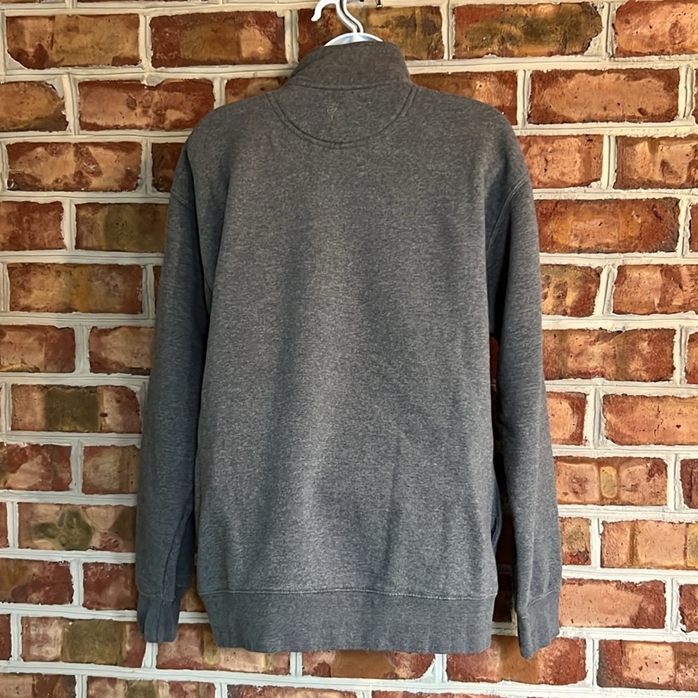 Montana State Bobcats Gear For Sports Charcoal 1/4 Zip-Up Sweatshirt pockets M - Picture 3 of 12